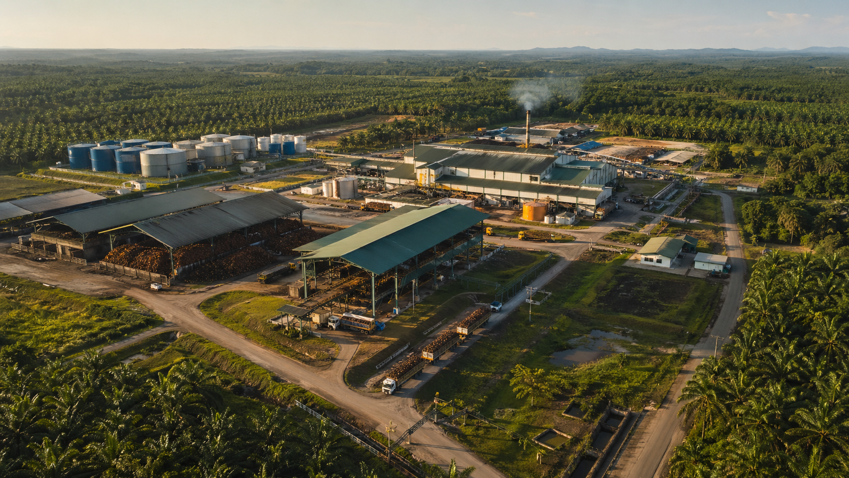 Agroindústria do dendê em Bonito, Pará
